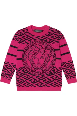 VERSACE Medusa Greca wool sweater