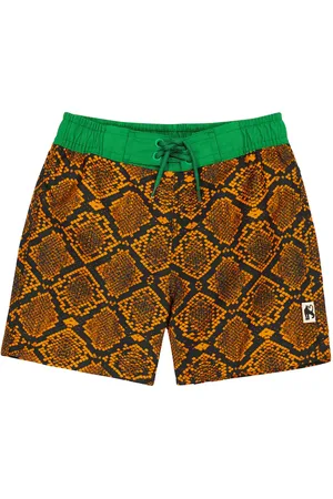 Mini Rodini Printed swim trunks