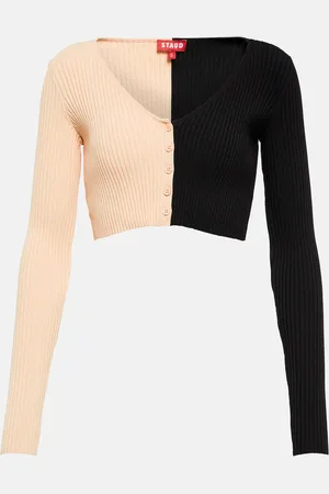Staud Manon cropped cardigan