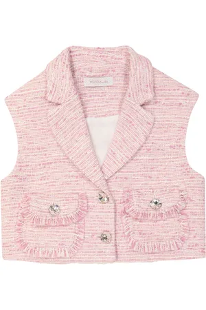 MONNALISA BouclÃ© vest