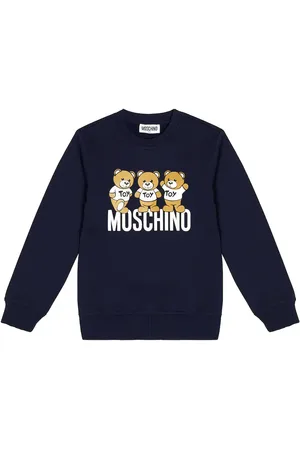 Moschino Logo cotton jersey sweatshirt