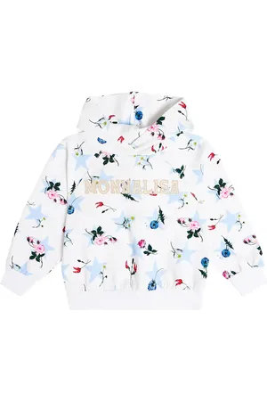 MONNALISA Floral hoodie