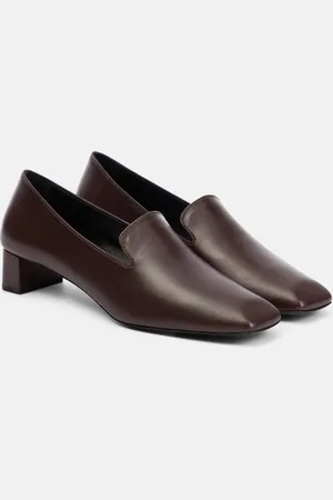 The Row Margaret leather loafers