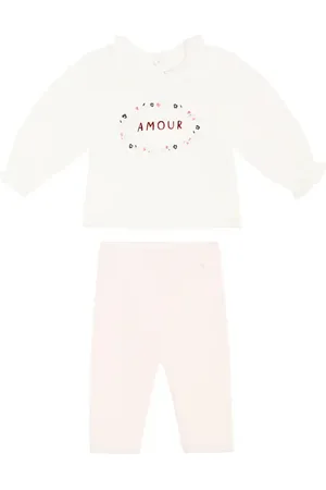 Tartine Et Chocolat Baby long-sleeved top and leggings set