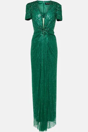 Jenny Packham Momoka sequined gown