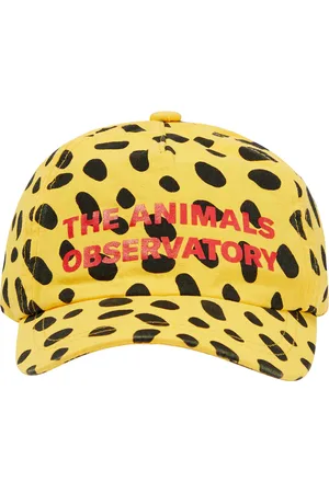 The Animals Observatory Hamster printed cotton cap