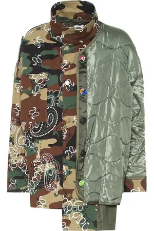 MONSE Printed cotton-blend jacket
