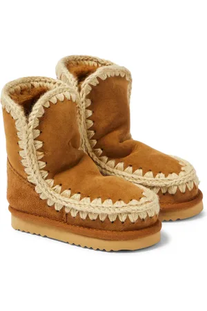 Mou Shearling-lined suede boots