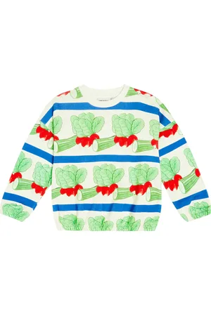 Mini Rodini Veggie printed cotton sweatshirt