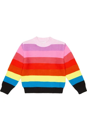 Stella McCartney Striped cotton and wool sweater
