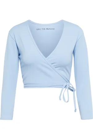 LIVE THE PROCESS Zen wrap cardigan