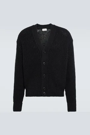 LEMAIRE Cotton ribbed-knit cardigan
