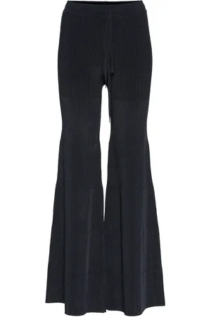 Peter Do High-rise knit flared pants