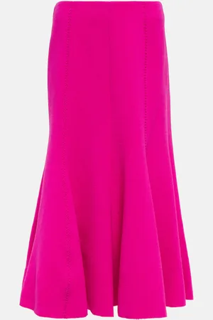 GABRIELA HEARST High-rise virgin wool maxi skirt
