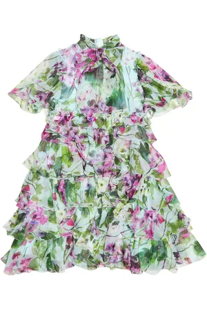 Dolce & Gabbana Floral silk dress