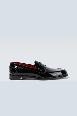 Christian Louboutin No Penny leather loafers
