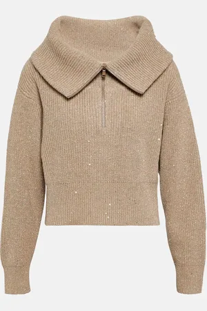 Brunello Cucinelli Cashmere and wool-blend sweater