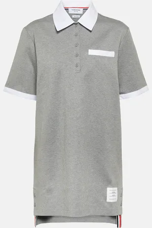 Thom Browne Cotton polo minidress