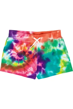 Ralph Lauren Tie-dye cotton jersey shorts