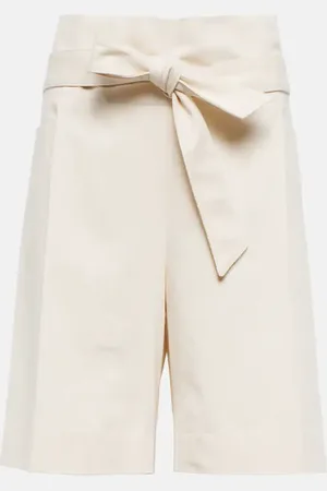 Totême High-rise cotton shorts