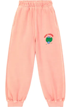 Jelly Mallow Printed cotton jersey sweatpants