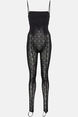 Wolford X Simkhai Intricate Pattern jumpsuit