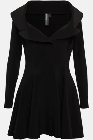 Norma Kamali Fit-and-flare minidress