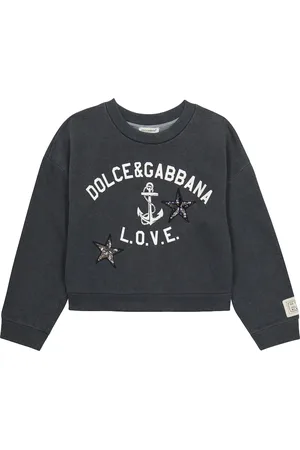Dolce & Gabbana Logo cotton jersey sweatshirt