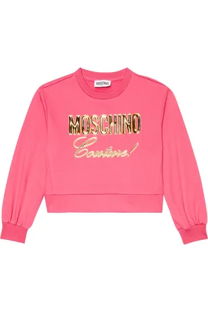 Moschino Logo cotton jersey sweatshirt