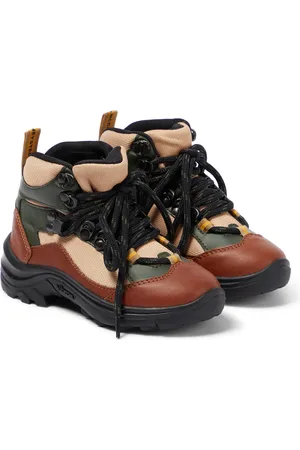 Stella McCartney Faux leather and mesh boots