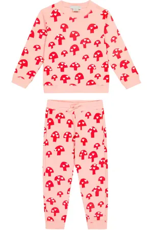Stella McCartney Printed sweatshirt and sweatpants set