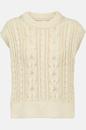 Velvet Hadden cable-knit sweater vest