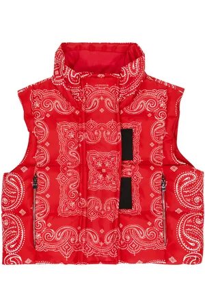 Givenchy Printed quilted down vest