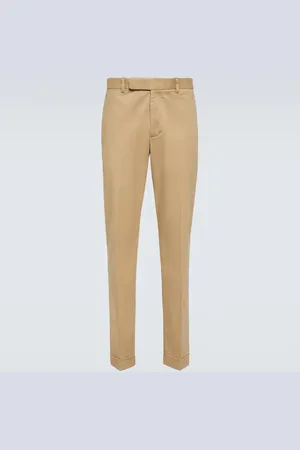Ralph Lauren Cotton-blend straight pants