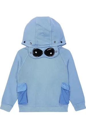 C.P. Company U16 cotton fleece hoodie