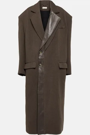 The Mannei Dundee oversized wool-blend coat