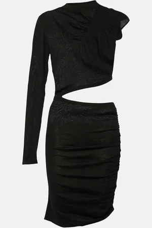 Isabel Marant Polly cutout wool minidress