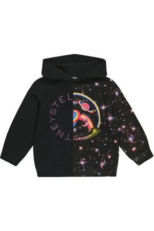 Stella McCartney Printed cotton jersey hoodie