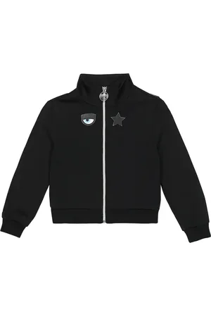 MONNALISA X Chiara Ferragni embroidered zipped sweatshirt