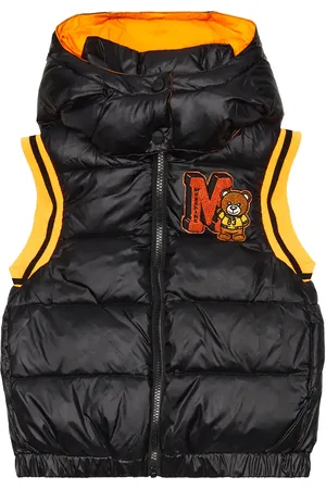Moschino Embroidered padded vest