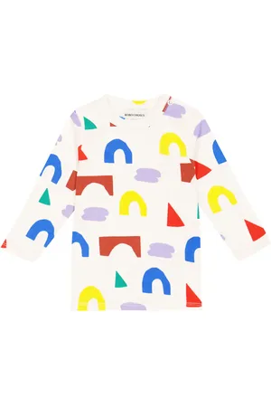 Bobo Choses Baby printed cotton-blend top