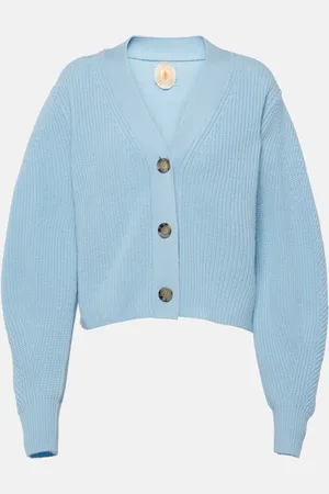 Jardin des Orangers Cropped wool and cashmere cardigan