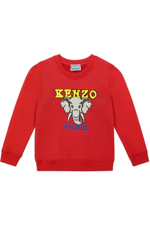 Kenzo Logo cotton-blend jersey sweatshirt