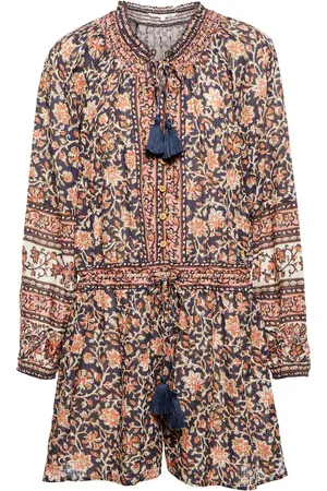 VERONICA BEARD Mariah floral playsuit