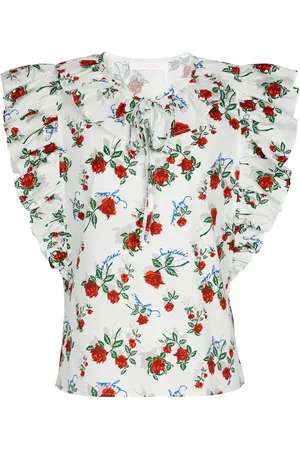 See by Chloé See By ChloÃ© Floral cotton blouse