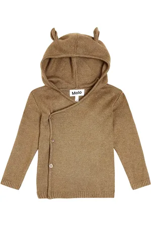 Molo Baby Bobby cotton and wool cardigan