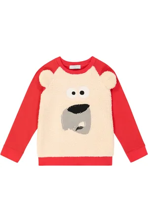 Stella McCartney Embellished cotton jersey sweatshirt