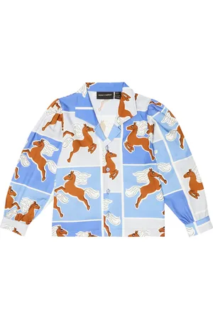 Mini Rodini Printed cotton shirt