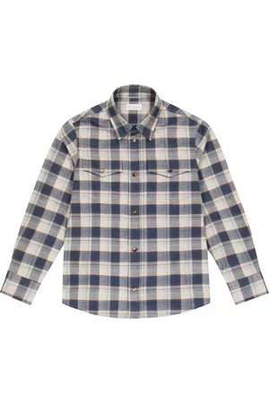 Brunello Cucinelli Checked flannel shirt