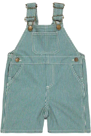 BONPOINT Baby Casper denim overalls